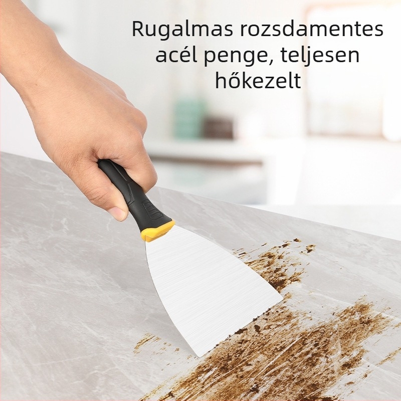 DL-HD5 Glettkés műanyag markolattal, 5 hüvelykes rozsdamentes acél pengegletteléshez
