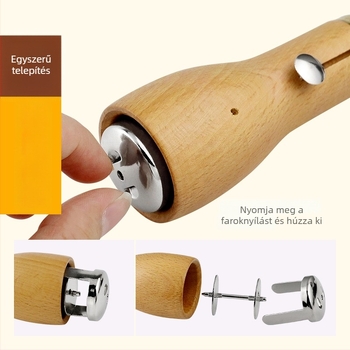 ÁFA-val együtt: DIY bőrműves eszközök – bőr gravírozó eszköz, bőrvarró tű, viaszos cérna, vászon tű