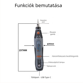 Autóüveg javítási fúró és lyukasztó eszköz