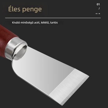 Bőrműves finiselő és vágó kés, gravírozó eszköz