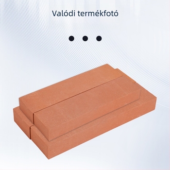 Fehér korundos olajos élező kő, egyoldalas, 200 × 50 × 25 mm, magas keménység, késélezítéshez és forma-polírozáshoz