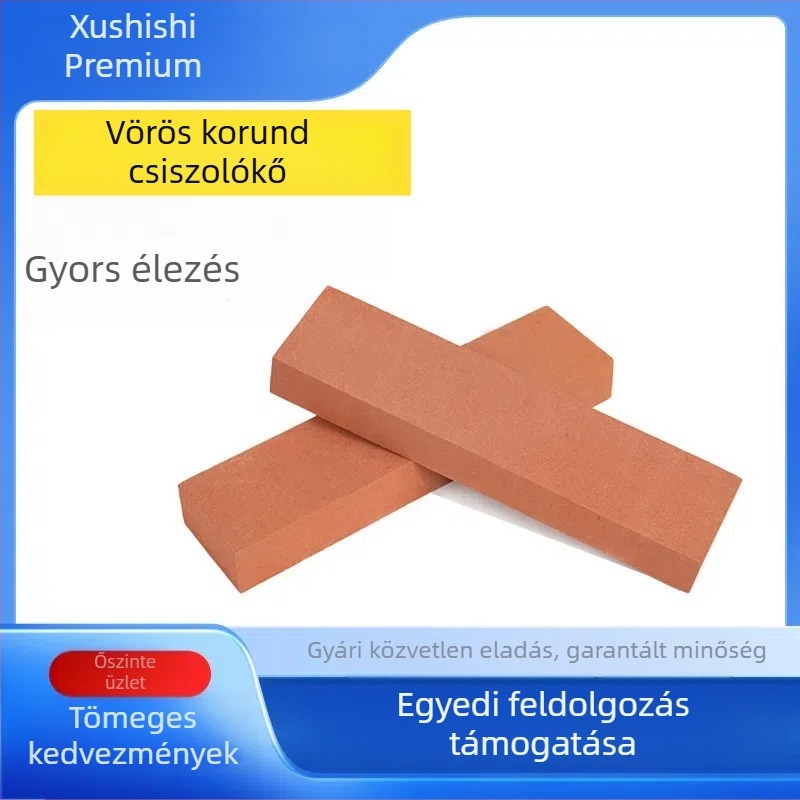 Fehér korundos olajos élező kő, egyoldalas, 200 × 50 × 25 mm, magas keménység, késélezítéshez és forma-polírozáshoz