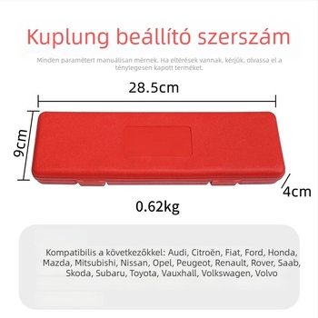 10 részes kuplung-centriózó szerszámkészlet autójavításhoz