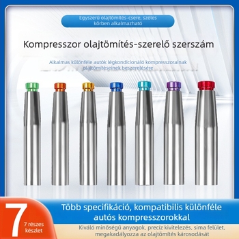 7 részes készlet olajtömítéshez autóklíma-kompresszorhoz