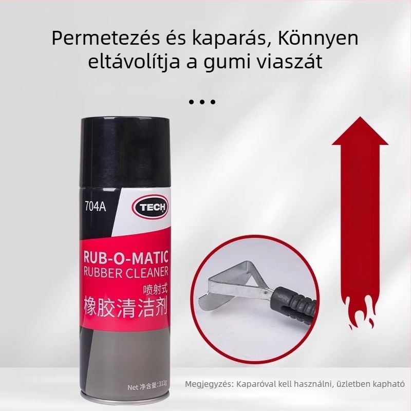 Teck 704A gumijavító készlet tisztító folyadékkal és szórófejjel, 311 g