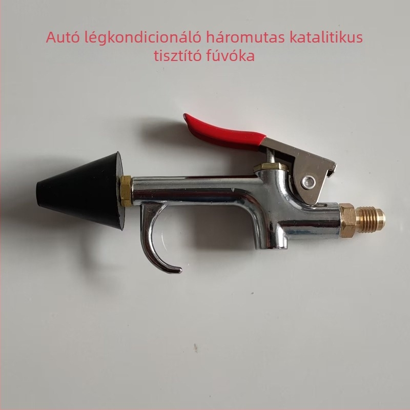Autóklíma tisztító készlet szerelés nélkül, függő palackos permetező és fúvóka katalitikus alkatrészek tisztításához