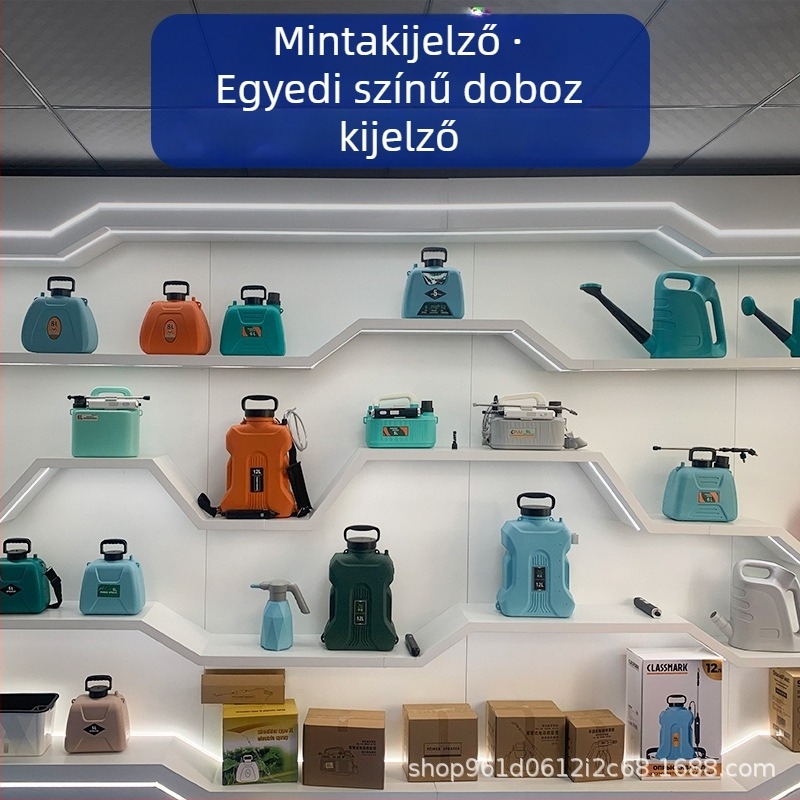 Vezeték nélküli elektromos permetező kerthez — magasnyomású permetező pisztoly Li-ion akkumulátorral, vállon hordozható