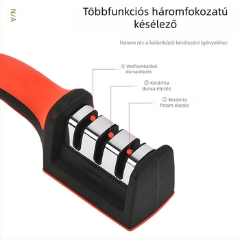 3 az 1-ben késélező - kézi, konyhai használatra