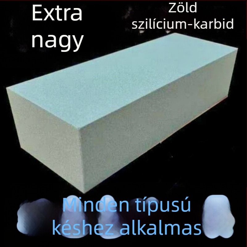 Nagy zöld szilícium-karbid durva élező kő háztartási használatra – olajkő