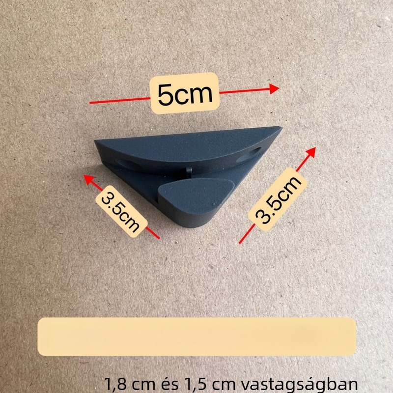 Vágódeszka-késélező kiegészítő, wolfrám acél kerámiás élező, deszka vastagsága 1,5–1,8 cm