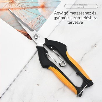 Multifunkcionális metszőolló kerthez, fákhoz és gyümölcsökhöz