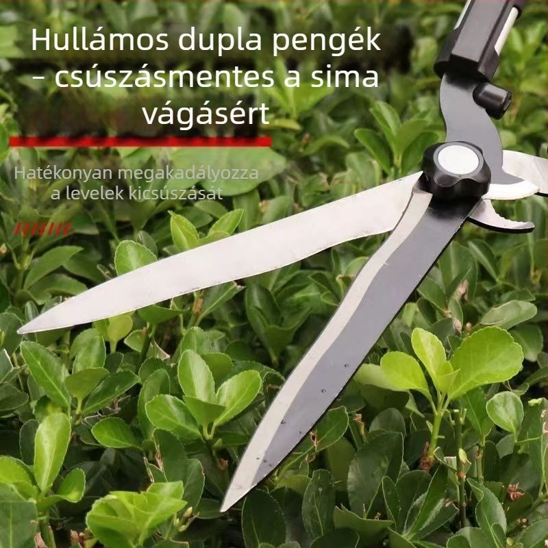 Erős kerti olló hajtások metszésére, sövényekhez és gyep karbantartásához