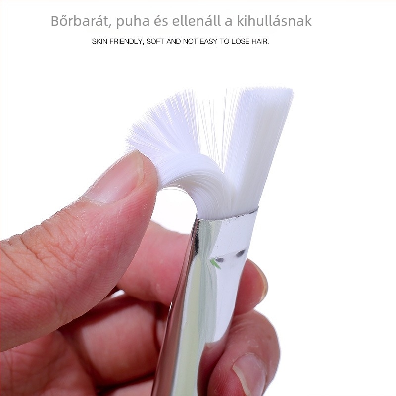 Puha műszálas maszk ecset az arcmaszk felviteléhez – DIY spa eszköz
