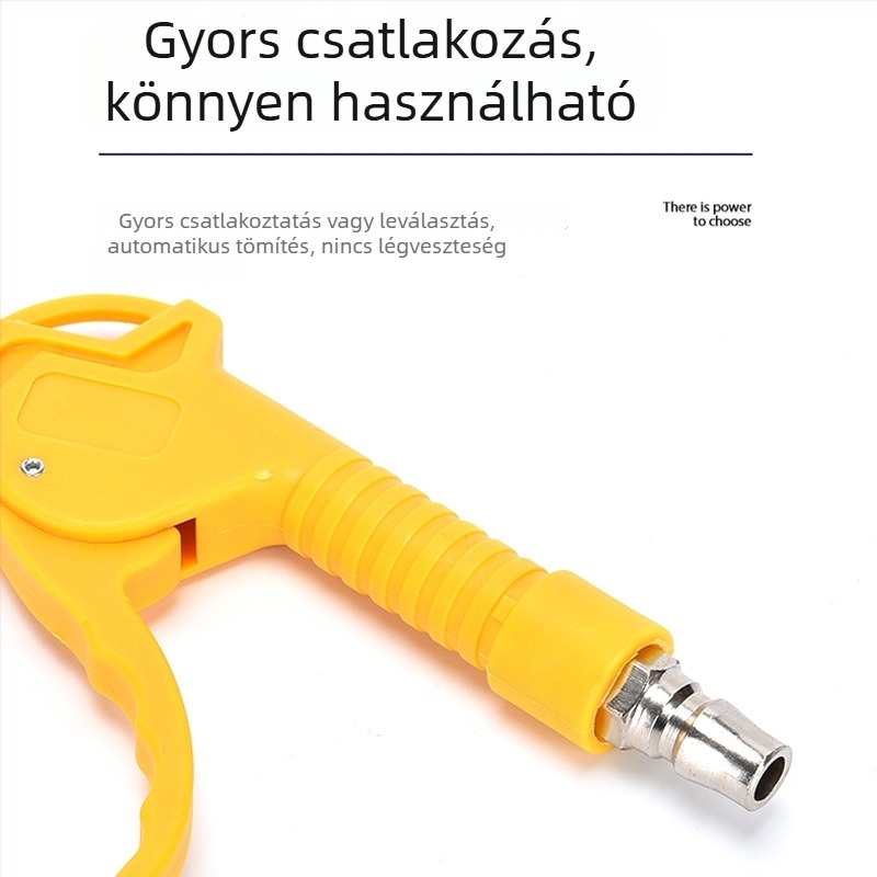 Műanyag magasnyomású porfújó pisztoly AR-TS, piros, hosszú és rövid kivitelben, légkompresszorhoz és autókozmetikához