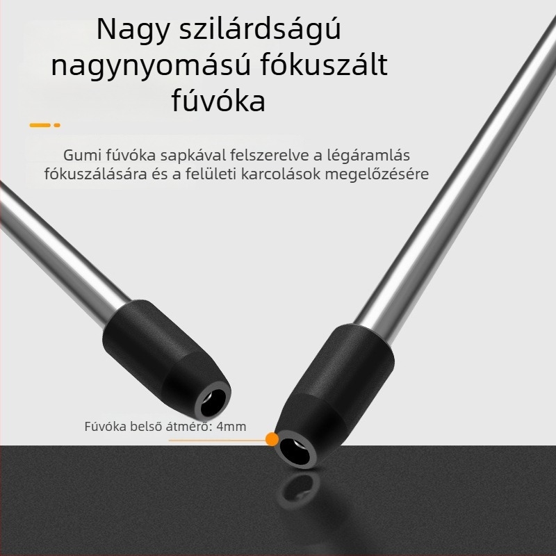 Műanyagból készült pneumatikus porfújó pisztoly ipari por eltávolítására, magas nyomású levegővel