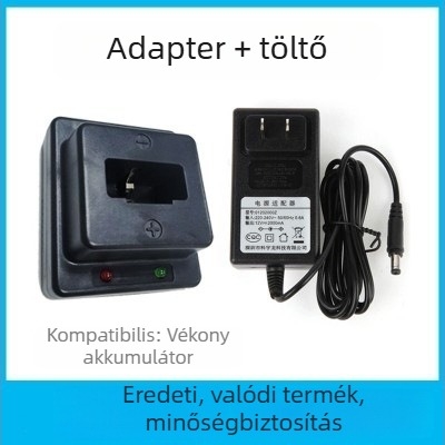 Gázfegyver és szögbelövő – univerzális Li-ion akkumulátortöltő kiegészítők