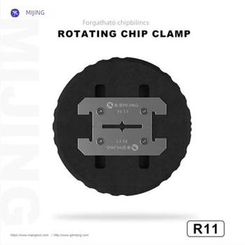 Mijing R11 Forgó chipklipsz — mobiltelefon javításhoz, IC ragasztó eltávolítása CPU/IC chipeknél, rögzítő alap eszköz