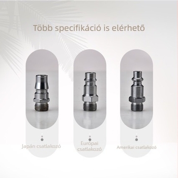 Pneumatikus habpisztoly autómosáshoz – habspray palack