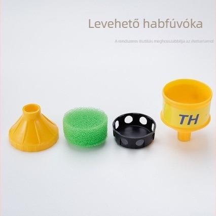 Pneumatikus habpisztoly autómosáshoz – habspray palack