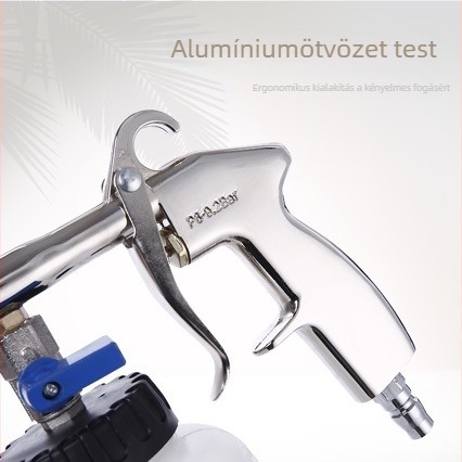 Pneumatikus habpisztoly autómosáshoz – habspray palack