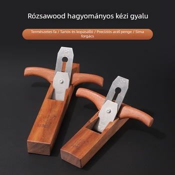 Rosewood-szarvú kézi planer hobbi ácsoknak