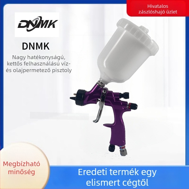 DNMK HVLP fúvópisztoly autók festéséhez, GTI pneumatikus
