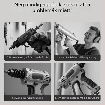 Szögpisztoly tisztítási és kenőanyag-készlet: olaj a szögpisztolyhoz, karbantartó olaj, olajpisztoly és mennyezeti szerszámok, motorolaj