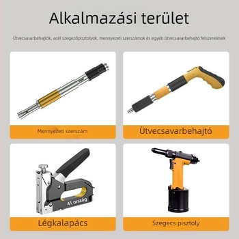 Szögpisztoly tisztítási és kenőanyag-készlet: olaj a szögpisztolyhoz, karbantartó olaj, olajpisztoly és mennyezeti szerszámok, motorolaj