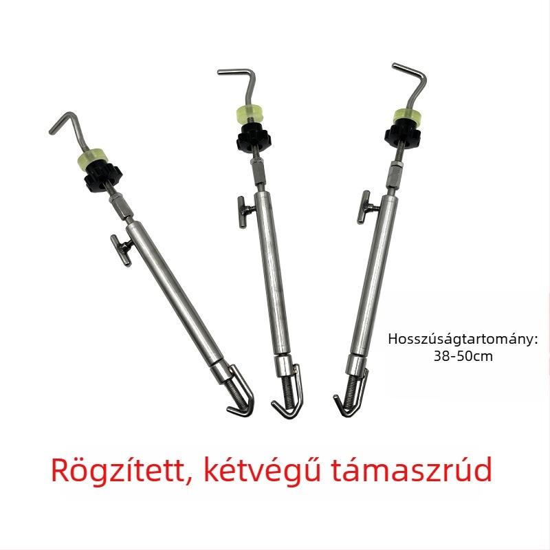 Horpadásjavító eszköz autókhoz rozsdamentes acél támasztórudakkal mindkét végén, ajtókhoz, csomagtartóhoz és motorháztetőhöz