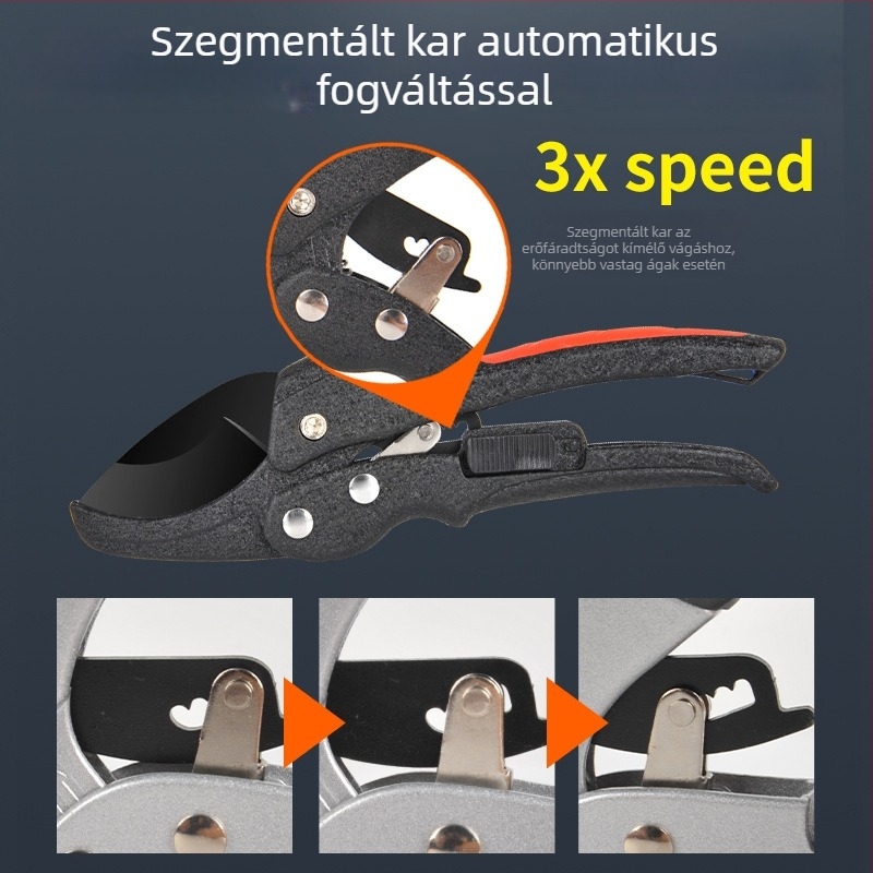 Supersonic Szegmentált racsnis metszőolló SK5 – kerti ágakhoz, vastag ágak metszésére