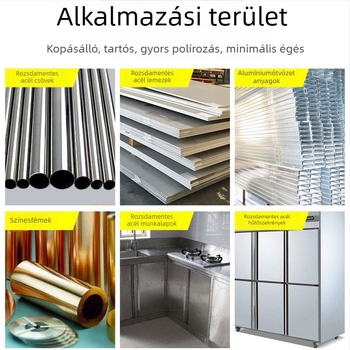 Keresztmagú sarokcsiszolóhoz való huzalos szálcsiszoló kerék, 60/80/120 szem, nylon rostos polírozó kerék