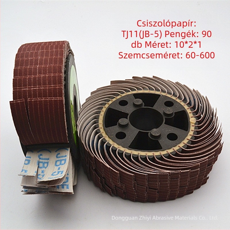 Zhiyi Grinding TJ113(JB-5) Abrazív vászonkör bambusz és fa polírozására