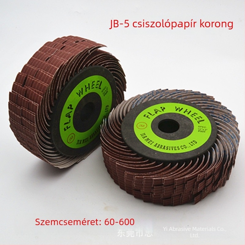 Zhiyi Grinding TJ113(JB-5) Abrazív vászonkör bambusz és fa polírozására