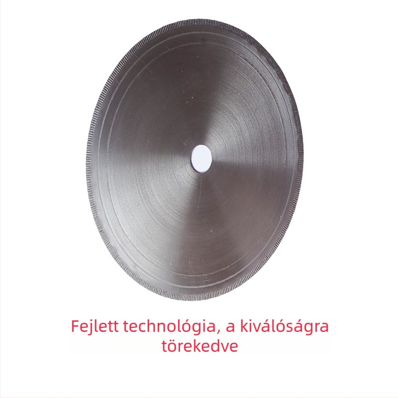 Diamentes vágókorong jade számára egyenes fogakkal, olajos kőfaragáshoz