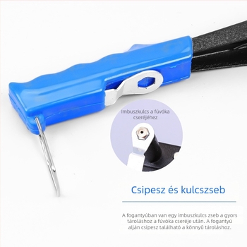 Kézi szegecspisztoly – háztartási felhasználásra szánt szegecselő eszköz