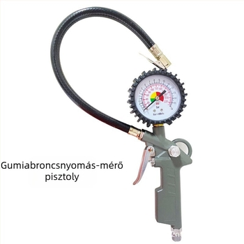 Magasnyomású vízpisztoly autómosáshoz, 5 darabos pneumatikus készlet, porfúvópisztoly, tisztítópisztoly, gumiabroncsnyomás-pisztoly, magas atomizációjú permetező