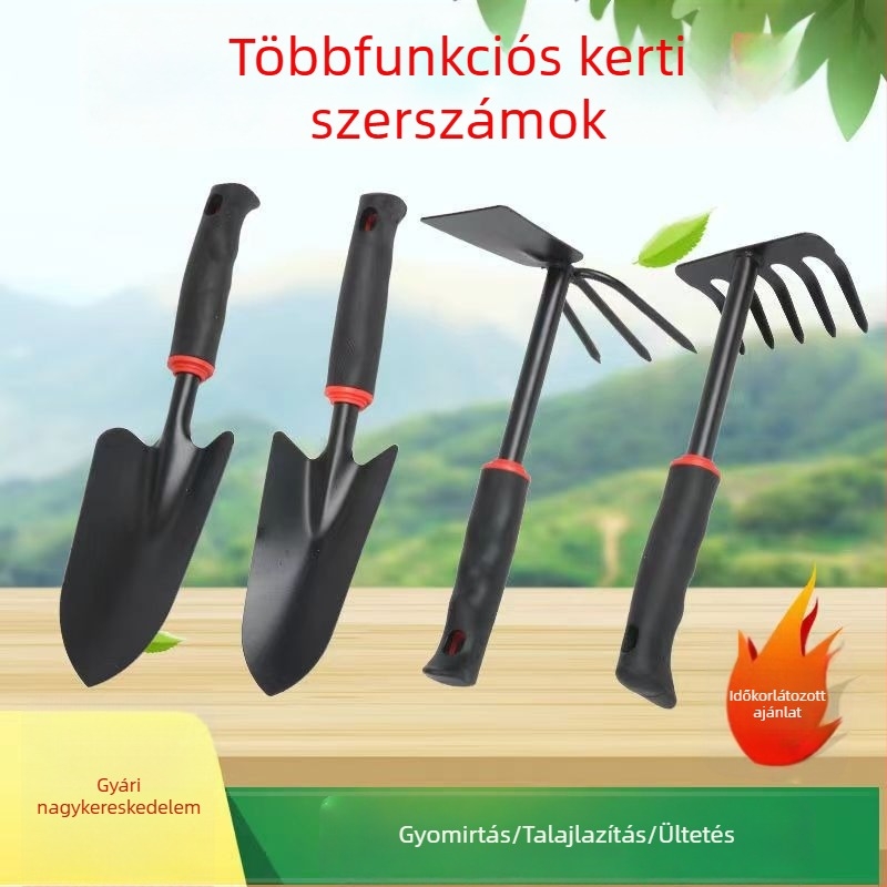 Kerti ásó készlet kis ásókkal virágültetéshez és gyomirtáshoz, tengerparti eszközök készlet