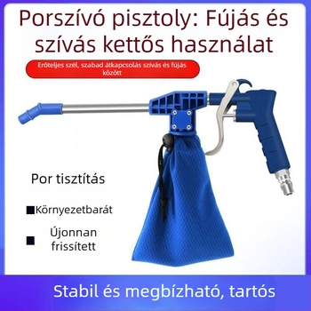 Ipari méretű kettős funkciójú pneumatikus por- és kifúvópisztoly