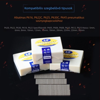 Meite Nemzeti Szabványú 25 mm pneumatikus szegek fához, rézbevonatú fej nélküli szegek