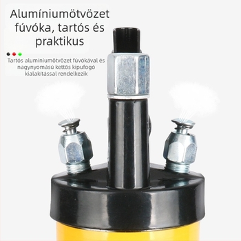 Személyre szabott magasnyomású kézi zsírzópisztoly, karos kivitel, 600 ml (egy- vagy kétkaros verzió)