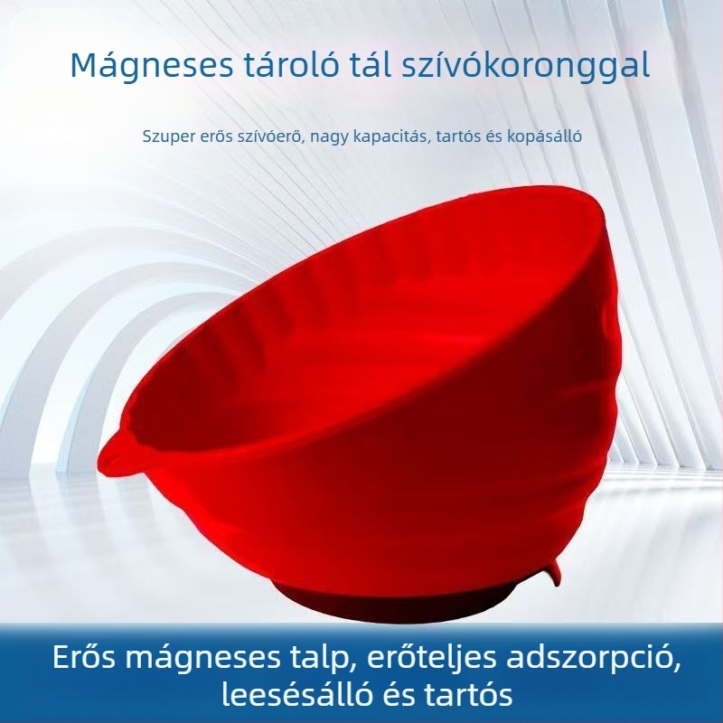 Autóipari alkatrészekhez mágneses tál – erős szívóerővel rendelkező csavar rendező és tároló doboz