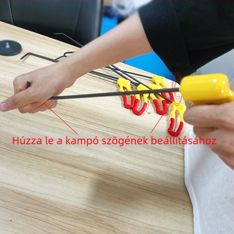 PDR King Autó karosszéria horpadásjavító készlet – forgó horog, horpadás-kiemelő és lökhárító eszköz