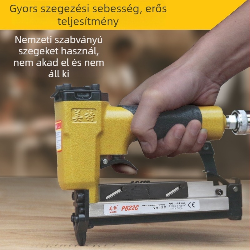 Meite pneumatikus szögpisztoly P622c fej nélküli, 630C, P616 – faipari eszköz