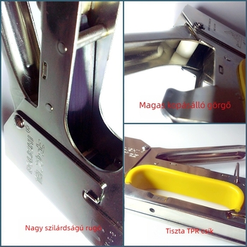 Bolis kézi szögezőpisztoly, 4-8 mm-es szögekre, sorozat 13/4-6-8