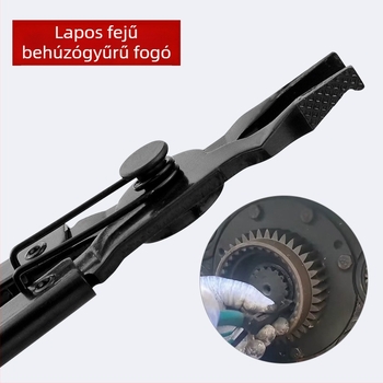 Circlip fogó beépített rugóval – könnyű demontázs és összeszerelés