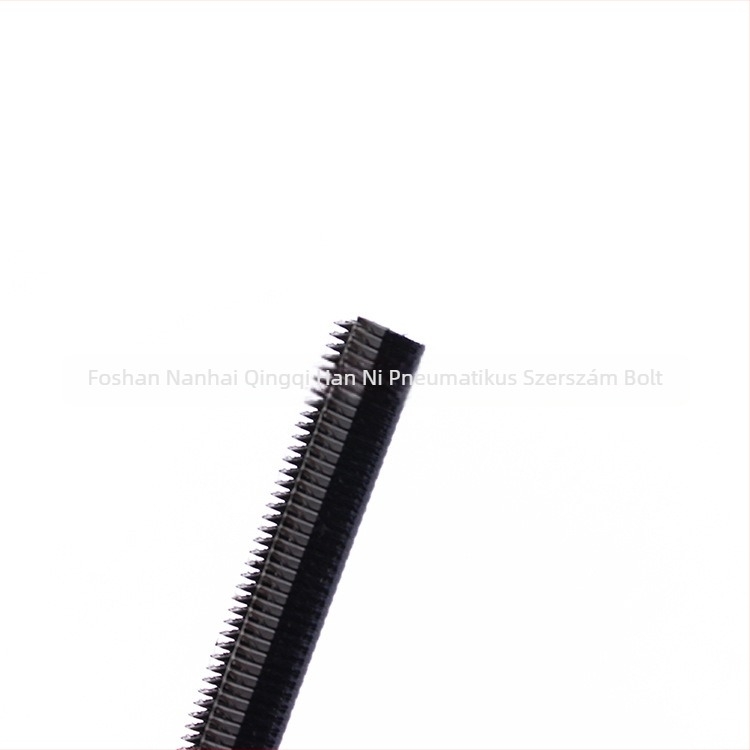 408K 410K 413K 416K 438K magas széntartalmú acél U-alakú szögek, fekete, 1,25×0,9 mm, 10 mm hosszú, alumíniumcsőhöz és acéllemezhez