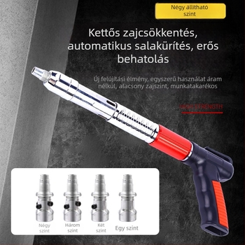 Úttörő kiadású többfunkciós szögezőpisztoly falrögzítéshez és kábelcsatorna szereléséhez