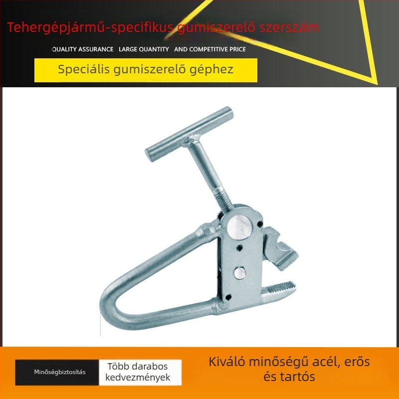 Nagy méretű gumiabroncs csere kiegészítők: felhelyező csipesz és demontáló csipesz