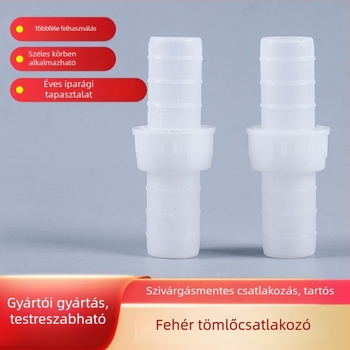 Műanyag kétirányú gyorscsatlakozó vízvezeték-bővítő csatlakozó, 1 hüvelyk