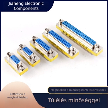 DB9 és HD-15/DB-15/DB-25/DB-37 közötti férfi–női adapter